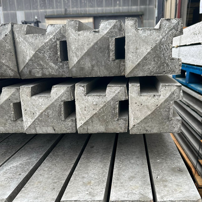 Concrete Corner Fence Post