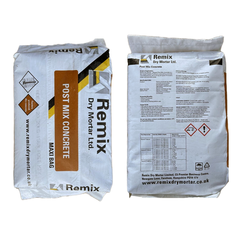 Remix Post Mix Concrete  20Kg Bag