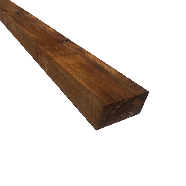 100mm x 200mm Brown Treated Garden Railway Sleeper 2.4m
